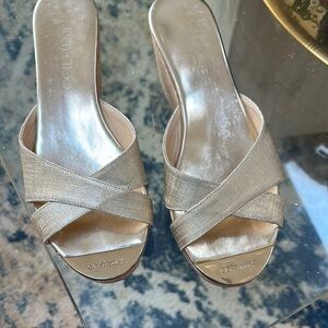 Jimmy Choo Gold Women's Sandals